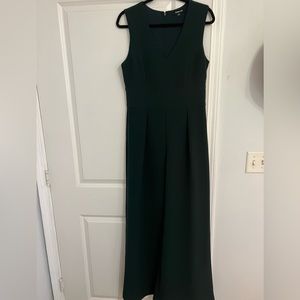Green wide legged jumpsuit